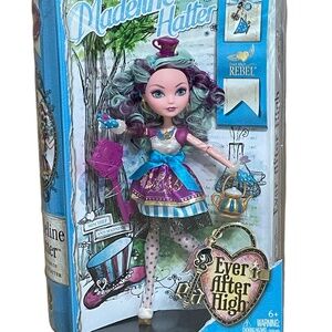Ever After High Madeline Hatter Doll 2013 Mattel Retired NIB NRFB First Wave